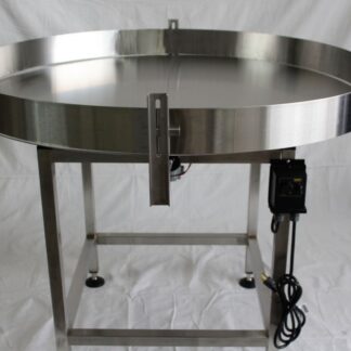 ACCUMULATION ROTARY TABLE 36" DIAMETER-NEW-STAINLESS STEEL-MADE IN THE USA